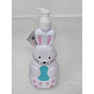 Easter Bunny Hand Soap Dispenser With Pump White & Pink Carrot Cupcakes Scented